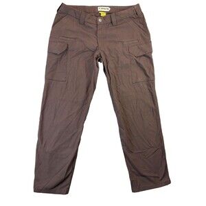 First Tactical Pants Womens 18 Regular Brown v2 Cargo Ripstop Duty Work Hiking